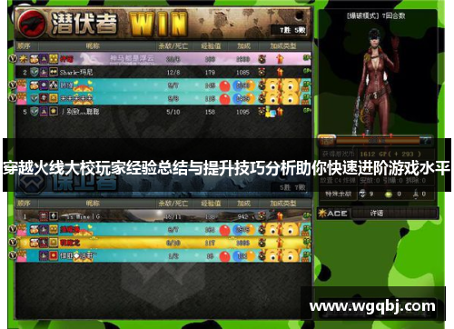 穿越火线大校玩家经验总结与提升技巧分析助你快速进阶游戏水平